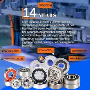 ABEC 2.5m VNL7M深沟球轴承 现货供应mSR85RS微型钢不锈轴承5