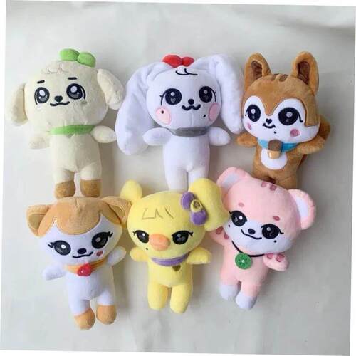 Kpop IVE Cherry Plush Kawaii Cartoon Jang Won Young Plushie0