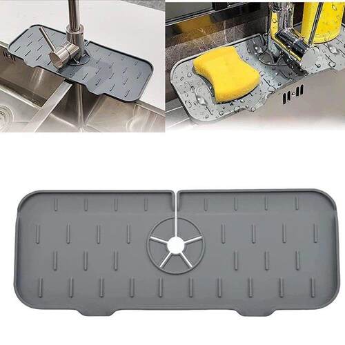 Faucet drain pad 厨房水龙头防溅硅胶沥水垫硅胶水槽沥水垫