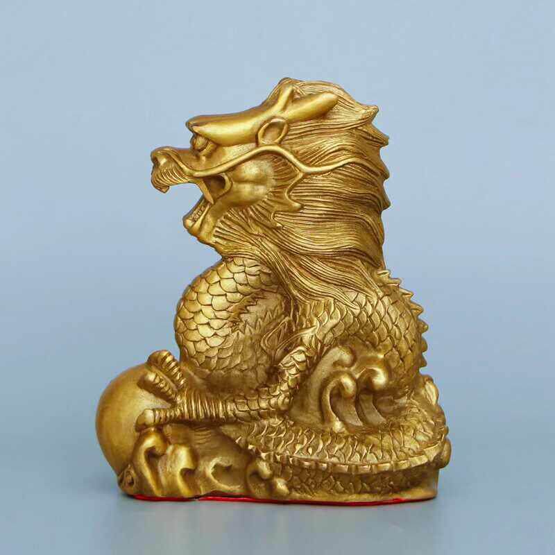 风水全套纯铜十二生肖家居摆件属鼠牛虎属兔龙蛇马羊猴鸡狗猪黄铜