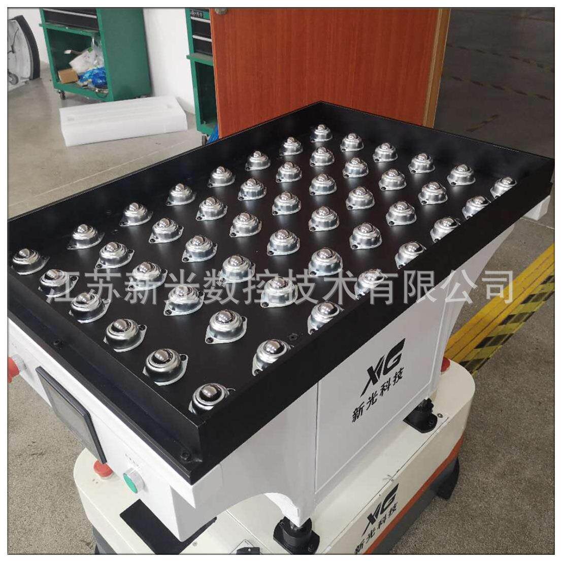磁条激光导航可选厂家直销牛眼滚筒对接背负型AGV小车非标