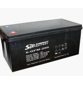 圣豹12V200AH蓄电池 SBB蓄电池6-GFM-200 直流屏/电源蓄电池