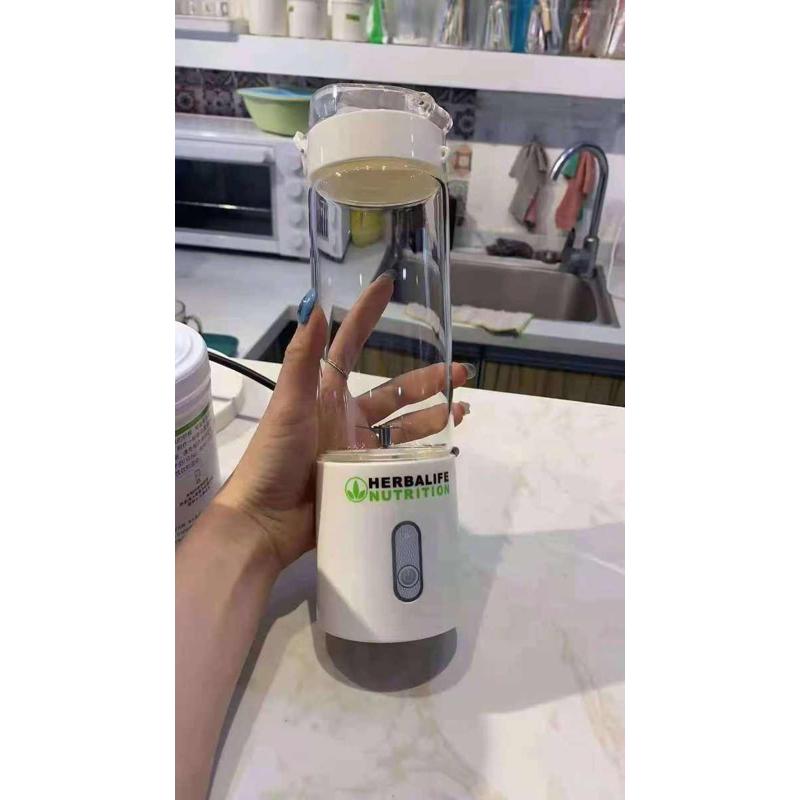 奶昔适用于康宝莱榨汁机果汁杯水杯便携手提玻璃450ML电动搅拌机