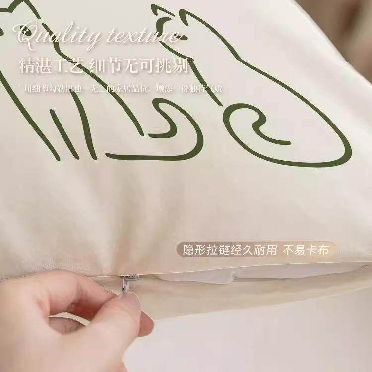 客美式抱枕大轻奢高级感沙发厅靠垫靠大枕床头号靠背BN018975抱枕