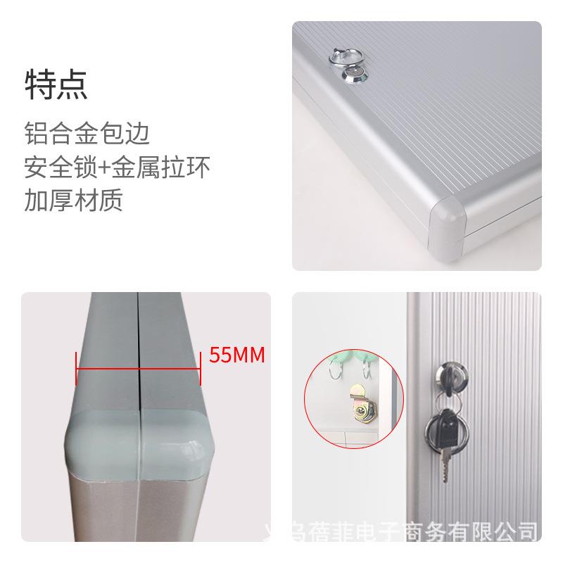 收合金钥匙箱壁铝式挂钥匙管理纳中介挂钥钥匙箱BA匙牌箱保管挂墙
