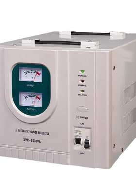 调压稳压单相 稳压器220v1500va双稳压器 新款台式表头启禾交流