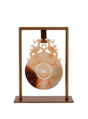 现代家居艺术品摆件客厅酒柜摆设样板间售楼处书架博古架软装饰品