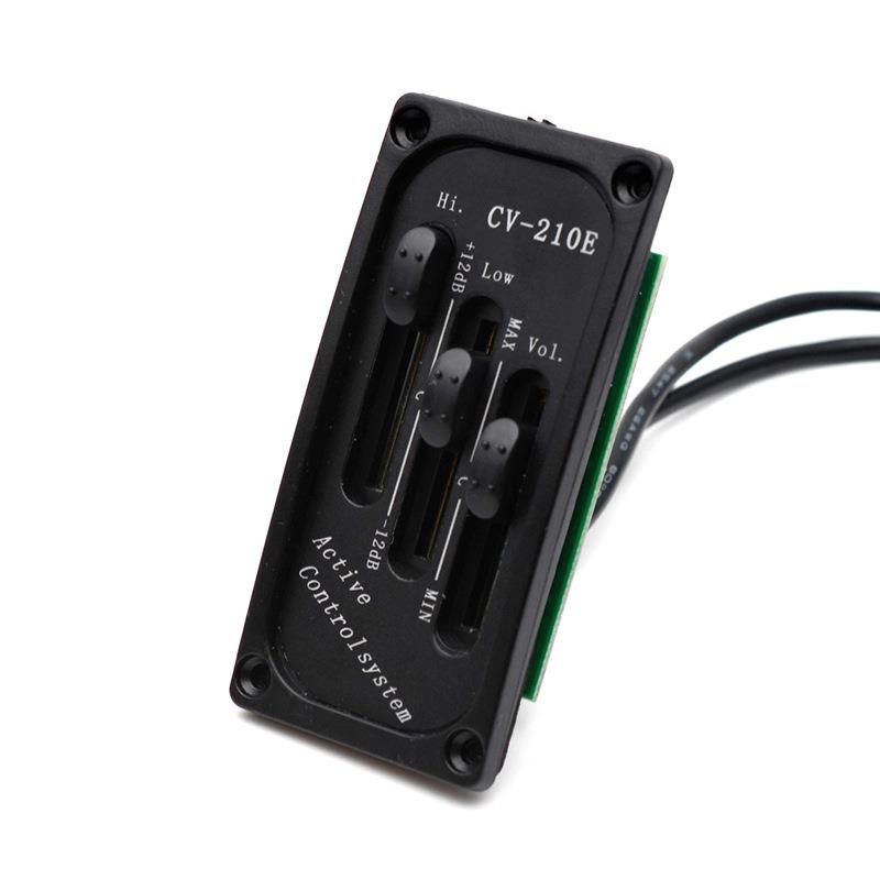 新款直销小提琴压电式2段拾音器CV-210E 6.35音频线和3.5耳机双输