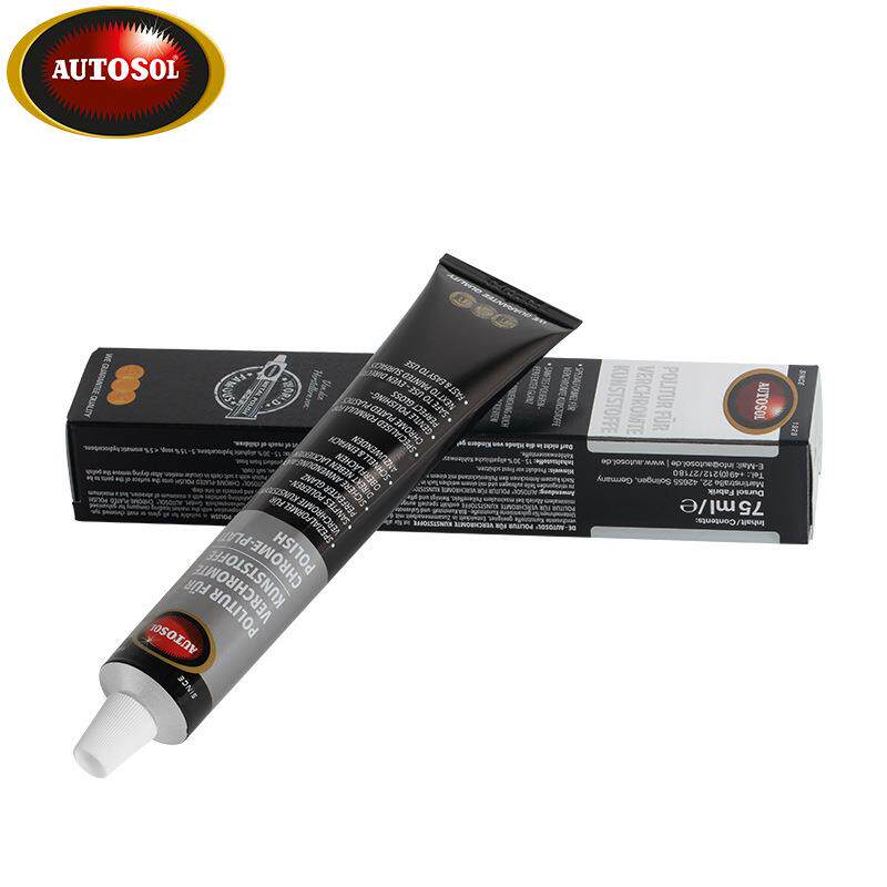 欧德素(AUTOTRIO)镀铬擦亮膏抛光膏五金轮毂划痕去污修复剂75ml
