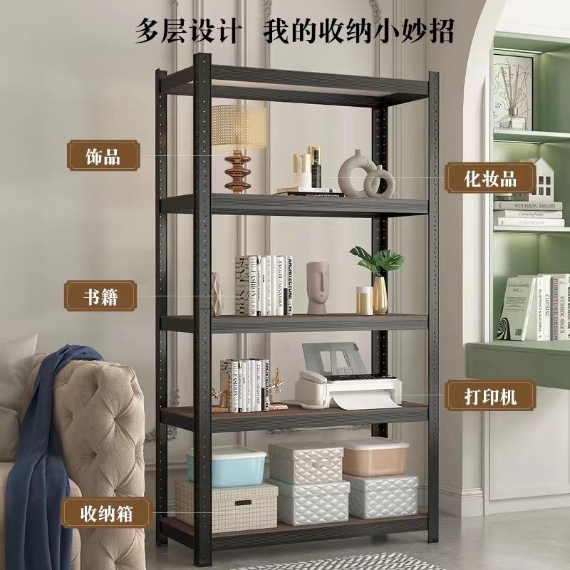 不锈钢489架家用货多用途储物铁架子角钢架仓储用库仓多层置物家