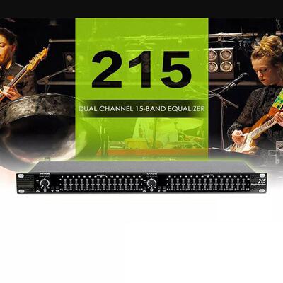 厂家跨境直销215XL双15段均衡器专业家用舞台演出婚庆KTV会议调音