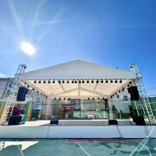 广州厂家铝合金舞台桁架搭建铝型材truss架户外展会搭建活动拼接