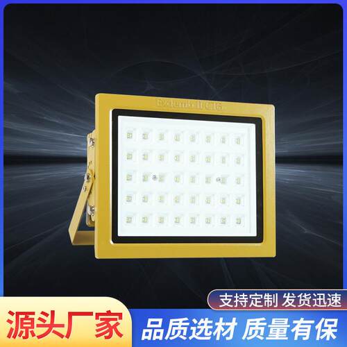 免维护led防爆灯100w加油站化工厂投光灯车间厂房照明灯200w400w