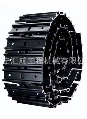 三一SR250旋挖钻履带链 支重轮 三一SE250钻机履带底盘 四轮一带