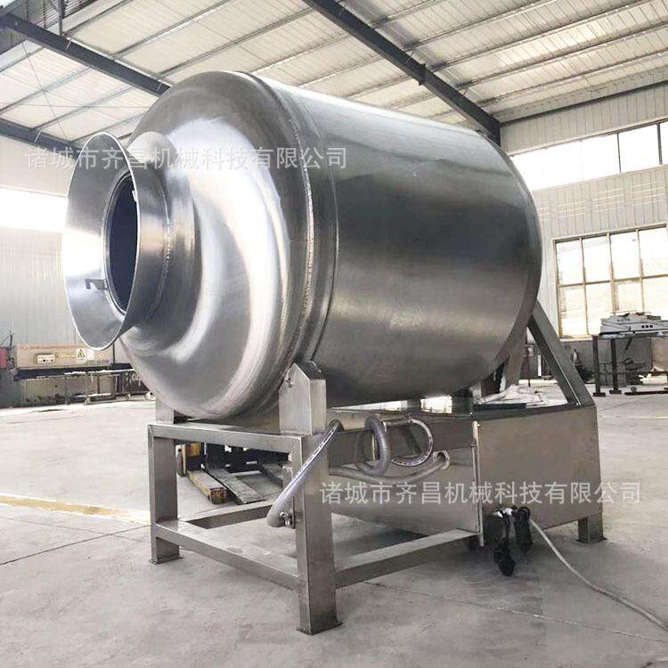 全自动腌肉腌料机整鸡整鸭真空滚揉机牛肉加工腌制入味设备厂家