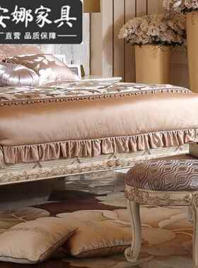 布8意利奢19516华法式双人床艺婚大床1.米大户型别墅欧式实木床