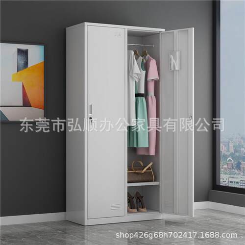 更衣柜4门柜员工办公 宿舍四衣门储物衣四门更衣两门更柜4门柜工