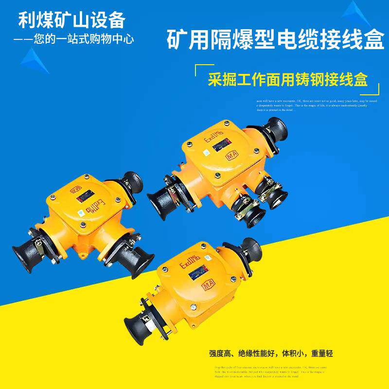 BHD2-200/1140(660)-2G/3G/4G不绣钢矿用隔爆型低压电缆接线盒