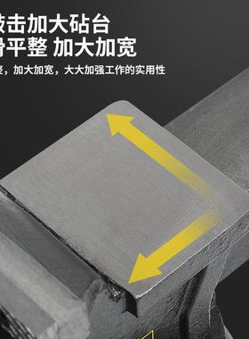 0波斯重型活动带砧台S虎钳4寸-11352寸BS521906BS52198B521910