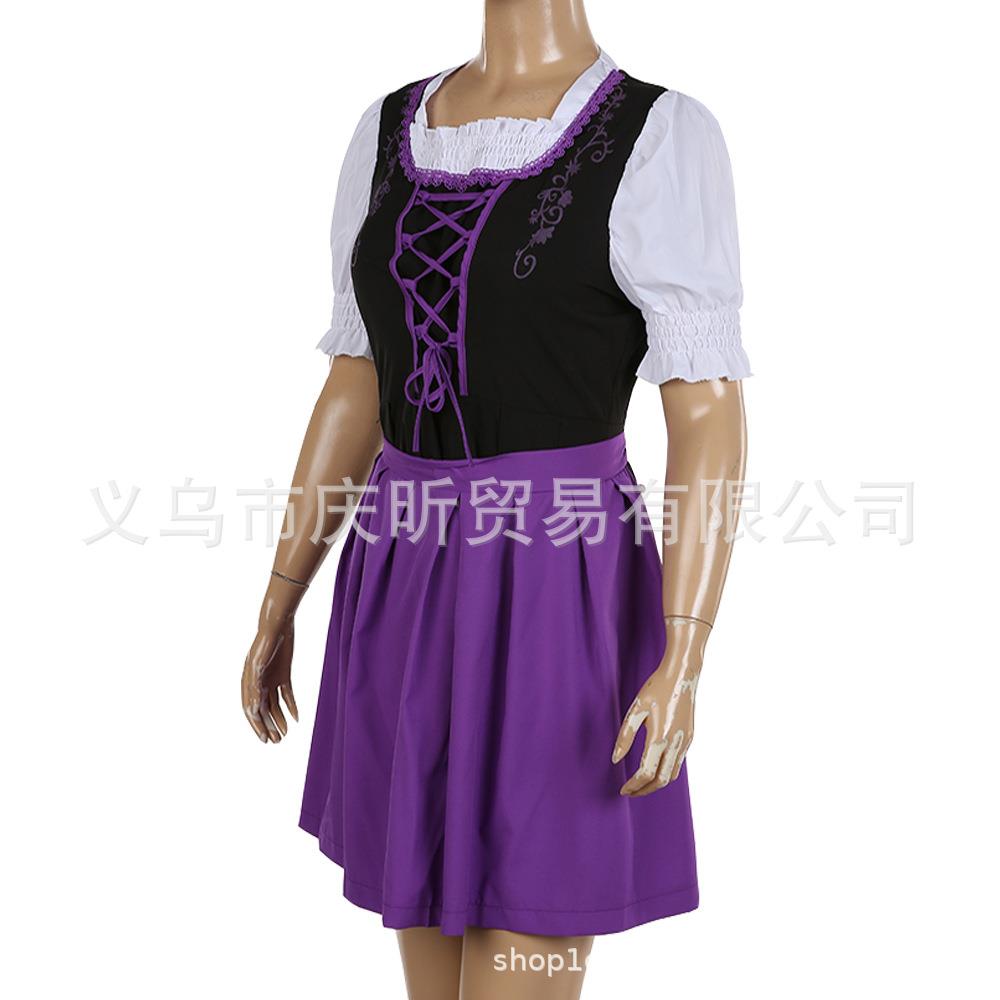 size offset maid maid outfit cosplay dress Oktoberfest