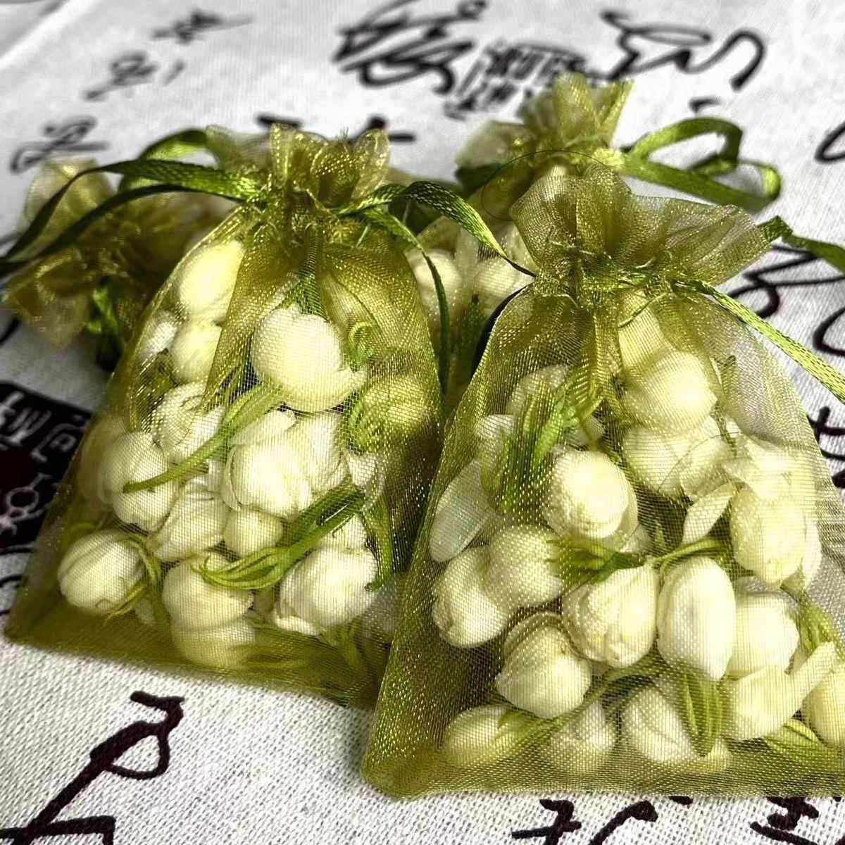 茉莉花干花包香包持久香囊香薰衣柜增香摆摊束口袋装饰家用散香
