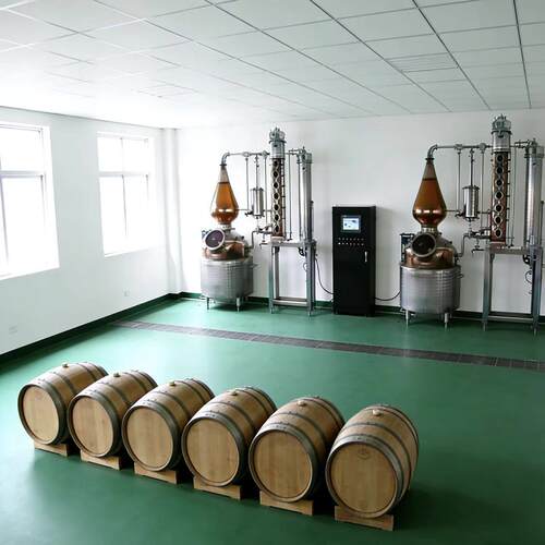 【厂家直供】全套蒸馏设备 紫铜蒸馏器  烈酒蒸馏 金酒蒸馏器