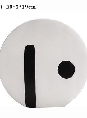 正品新中式轻奢高档家居装软饰品摆件书柜厅公办室展示柜客装工艺