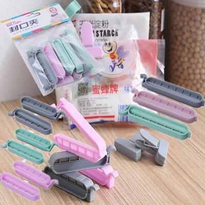 Manufacturer of 12-pack sealing clips for food bags, snack s