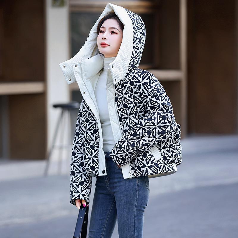 短款羽绒服女季款款冬季小个子冬新设计感小众鸭绒加ZYI289A厚白