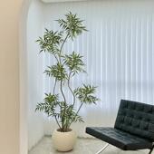 大型彷真绿色植物盆栽室内客厅高端轻奢落地装 饰高级彷生植物十大