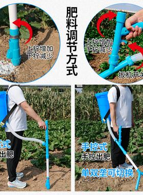 施肥神EVP包器农邮用玉米土上追肥背负式撒料化肥机丢肥料下肥器