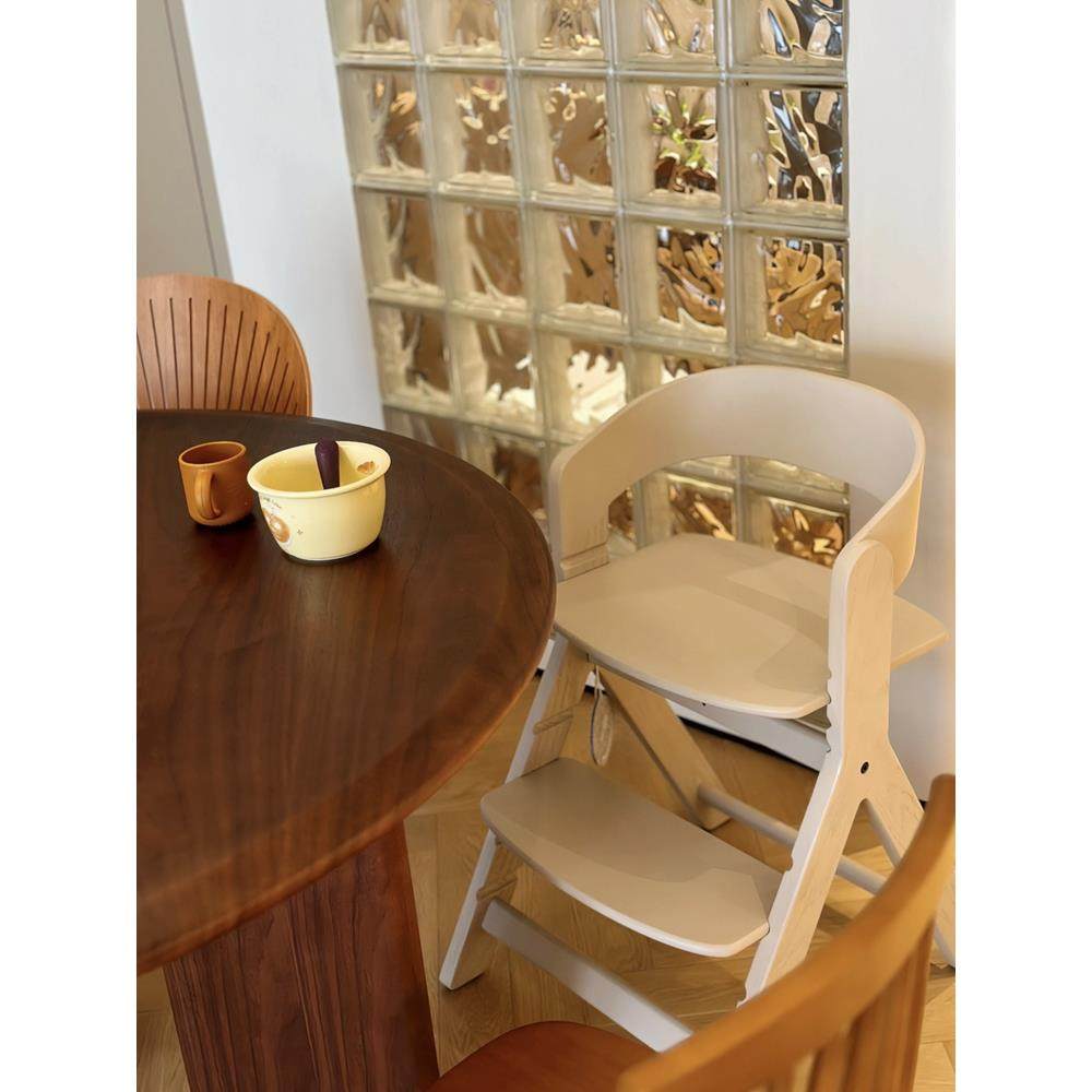 新款北古美黑木胡桃中风家用圆形餐桌法式古实木覆圆桌北欧小户型