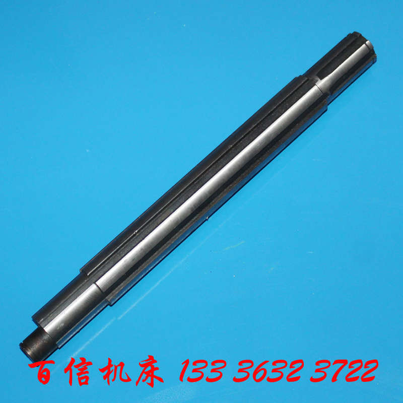 银川大河钻床Z5163轴Z5180A Z5180B钻床花键轴福临钻床偏心花键轴