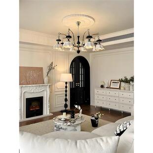 欧式代客厅吊灯南洋风法复现古风手749陶瓷别墅餐厅卧室中古工吊