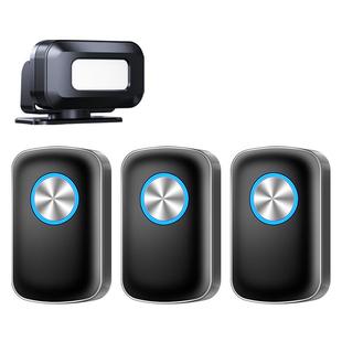 临欢迎光门外铃感应器便利店M28 进提醒 DC一超市红探测无线分体式