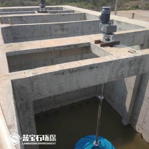 缺氧池圆盘型双曲面搅拌器GSJ2000-5.5kw垂直轴桨羽搅拌机FF齿轮