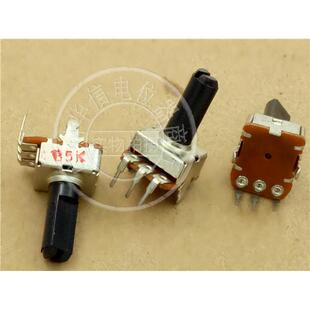 正弦变频器电位器 国产12方型立式单联电位器B5K 轴15MMF 5K