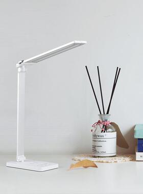 头led学习用护眼学生书桌双台风充插床电式卧室宿83753舍头专阅读