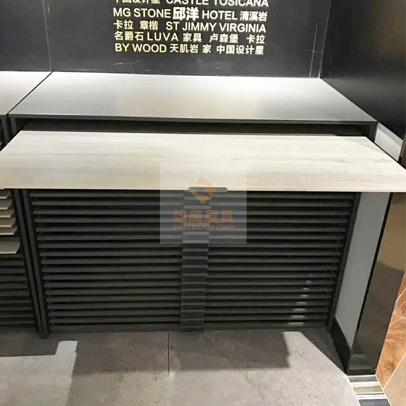 瓷砖抽屉柜多层全金属石材大板岩板展示架抽拉木地板展具展示柜