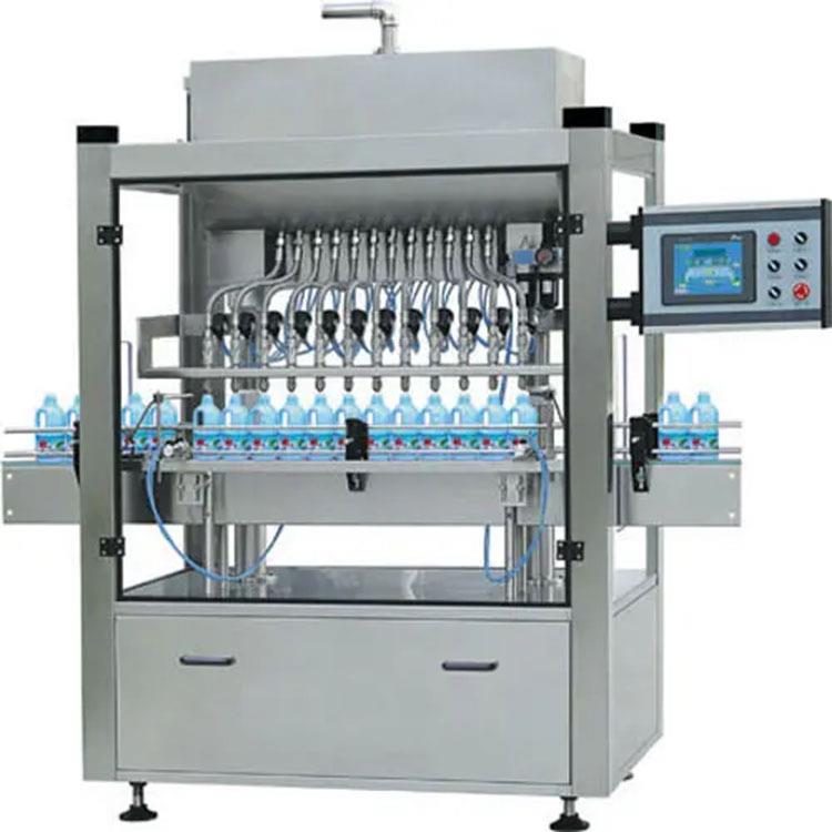 2000瓶/时玻璃水灌装机 全自动定量灌装设备 500ml-5L灌装生产线