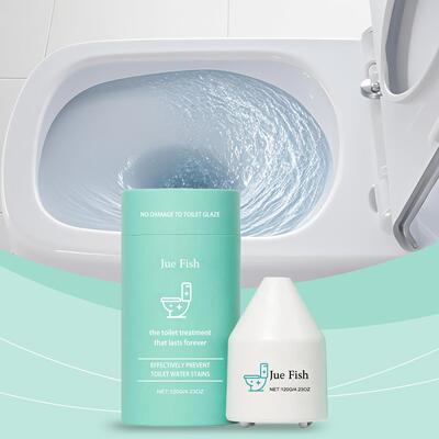 JUE FISH Toilet Cleaner - Drop-in Tank Automatic Foam Releas