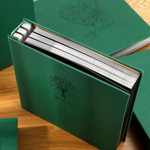 相册影集相册本纪念册家庭照片混合式收纳册覆膜大容量手工记