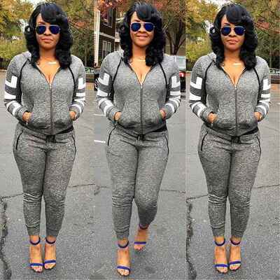 Two sets of sportswear cardigans and hoodies