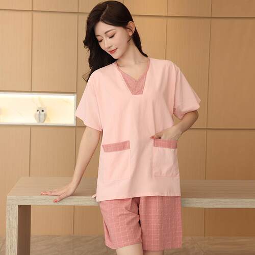 汗蒸服女棉美容SPA桑拿情侣睡衣男大码洗浴足疗家居服