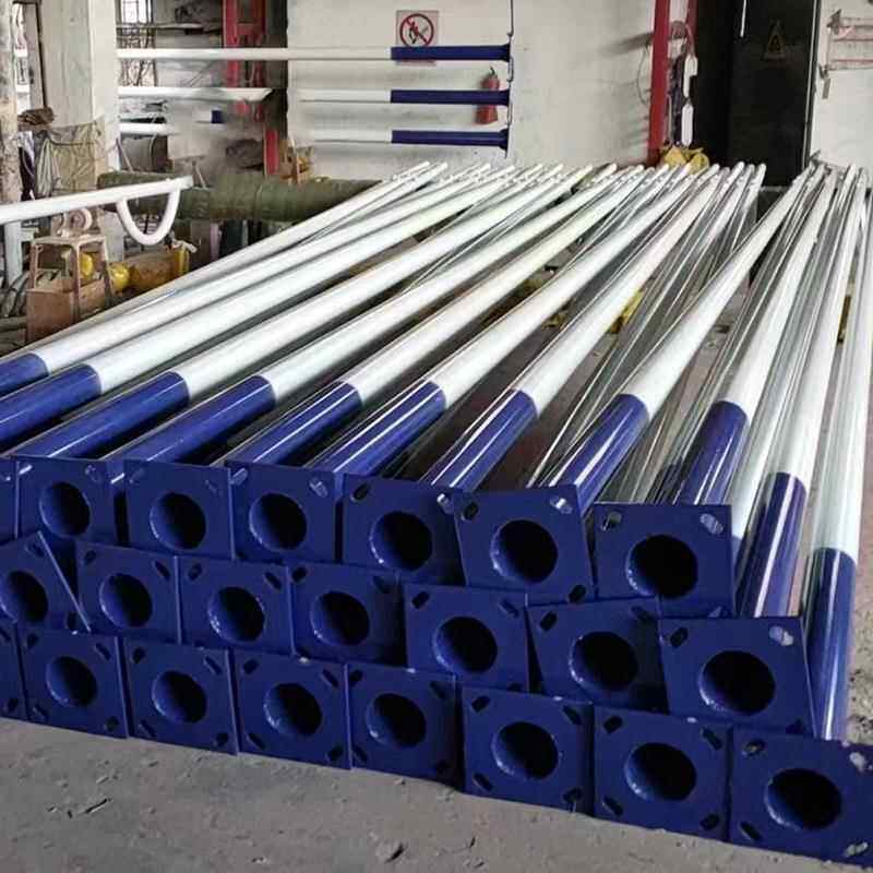 外防水灯leYIWd市电路灯5/6/7/8米户市政道路照高杆灯厂区广场路