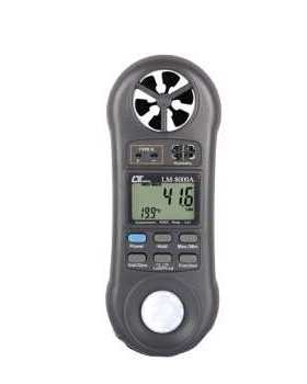 路昌LM8000A 风速 湿度 光照度 温度四合一表 多功能风速表