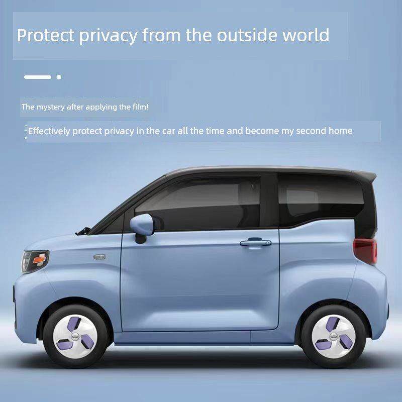 五菱宏光迷你马卡龙四门版汽车膜玻璃隔热膜前窗防晒护肤膜
