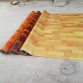 革地板厚耐磨地毯工时地水临房地垫防水地板贴泥地QKF直接铺地胶