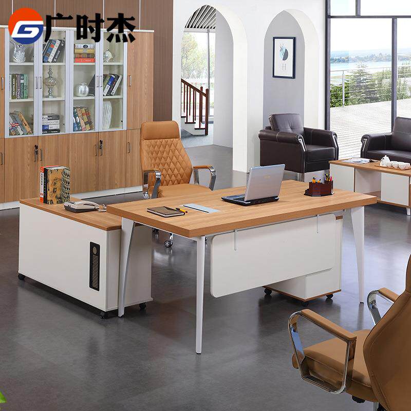 办公桌简易单人经理桌咨询客服电脑桌简现管代主桌子办公办公桌室