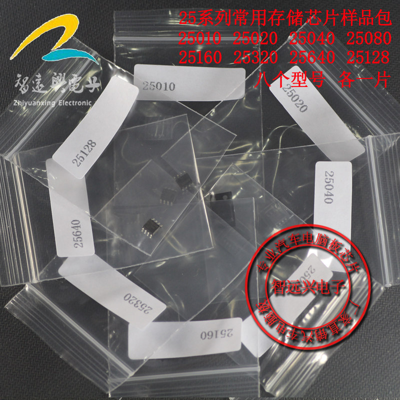 存储样品包25010/020/040/080/160/320/640/128 八个型号 各两片